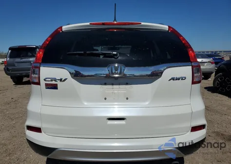 2016 Honda Cr-V Exl z USA, uszkodzony, nr VIN 5J6RM4H77GL026084
